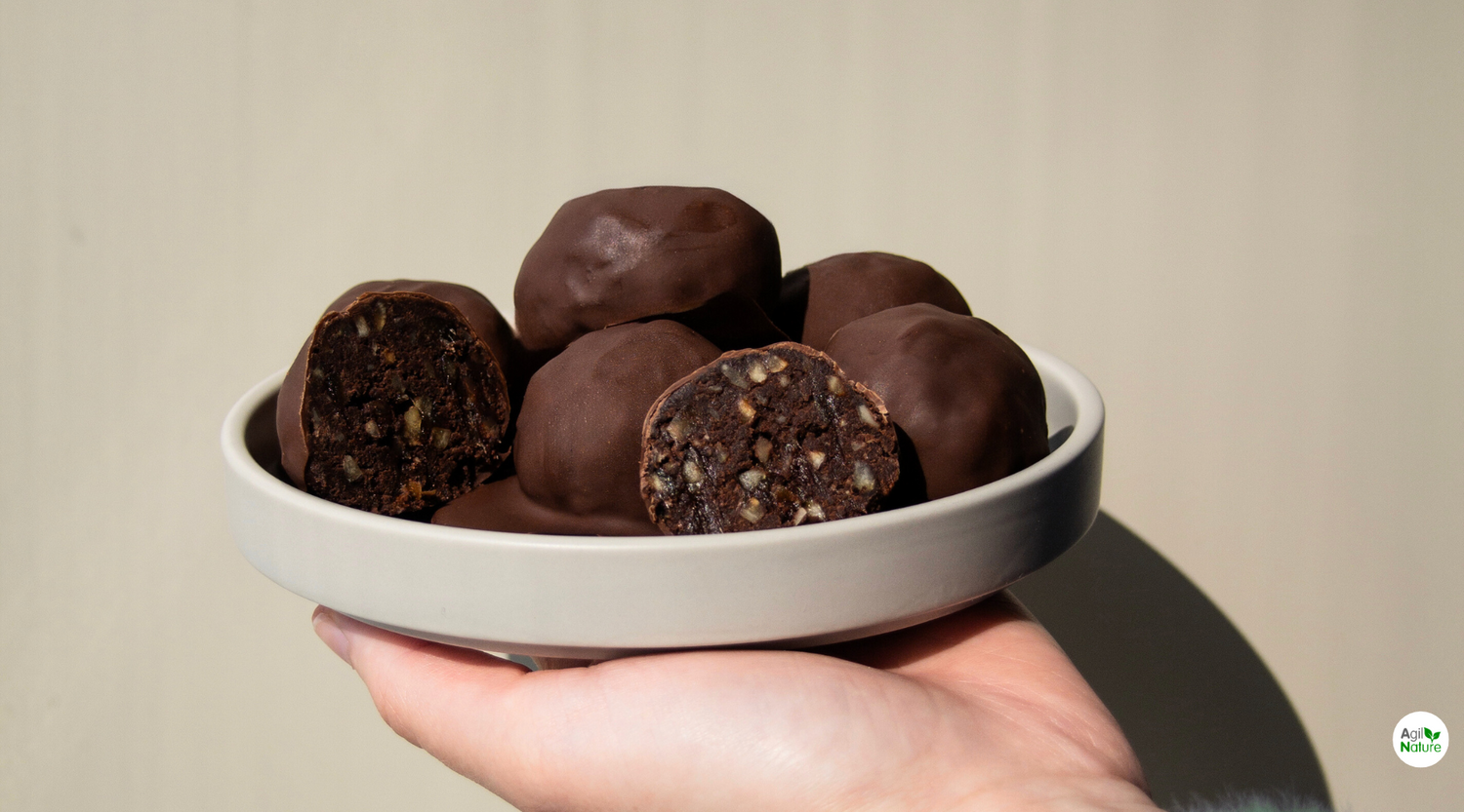 High Protein Brownie Energy Balls