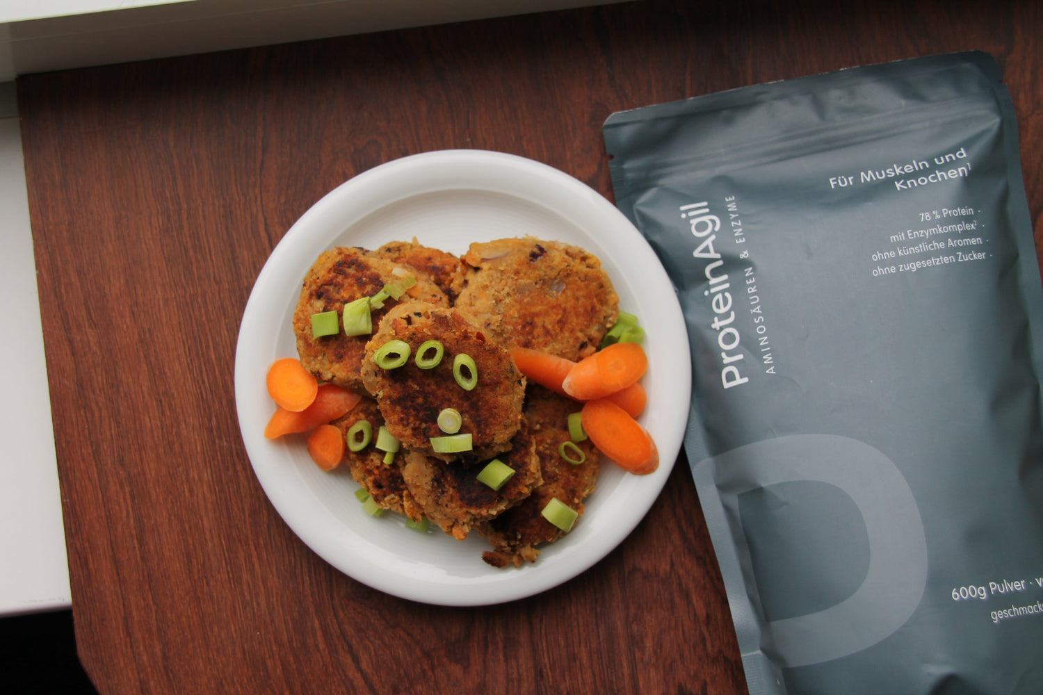Proteinreiche Linsen Bratlinge