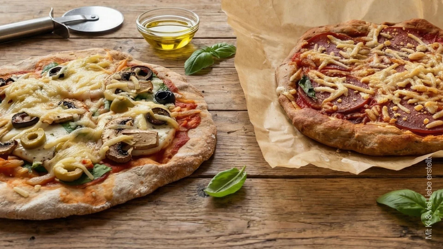 Vegane Protein Pizza - proteinreich & bewusst genießen