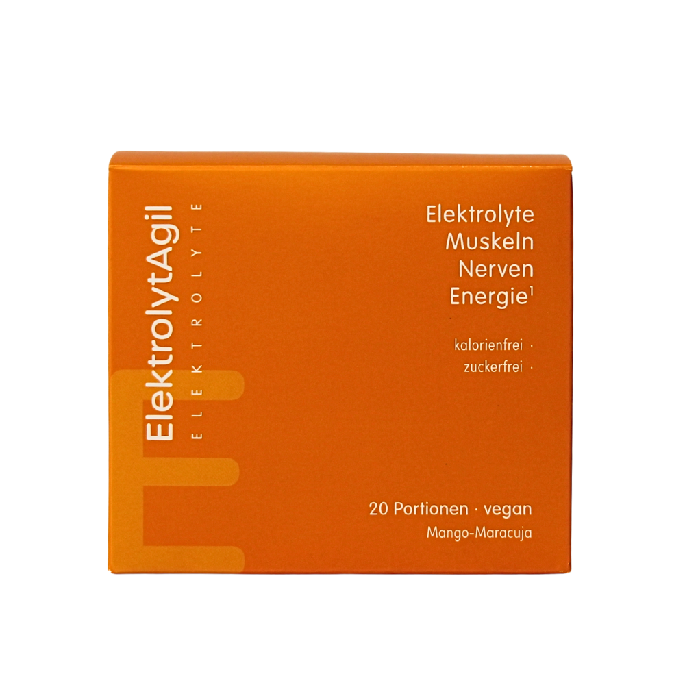 ElektrolytAgil · Unterstützung für Hydration, Muskeln, Nerven & Energiestoffwechsel