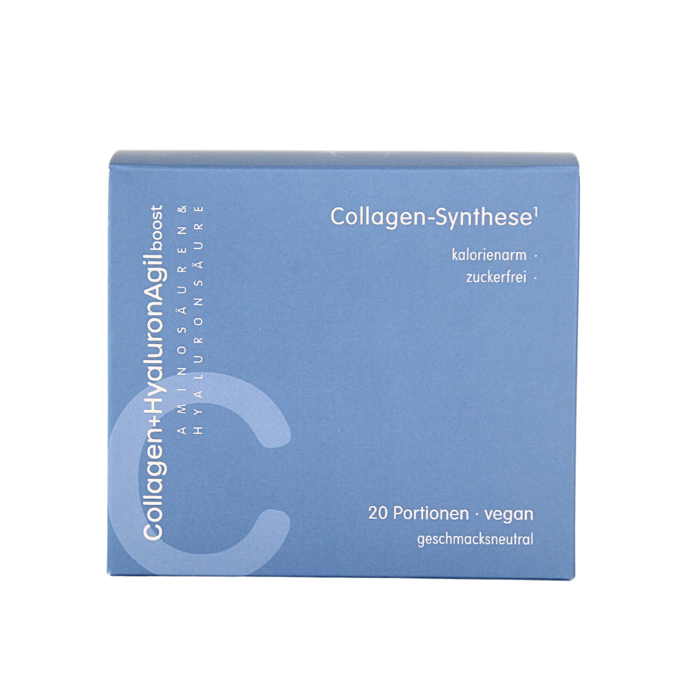 Collagen+HyaluronAgil boost · Unterstützung von Haut, Kollagenbildung & Elastizität